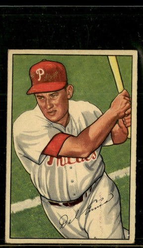 1952 Bowman #76 Del Ennis VG-EX