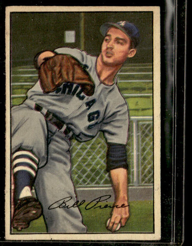 1952 Bowman #54 Billy Pierce VG-EX