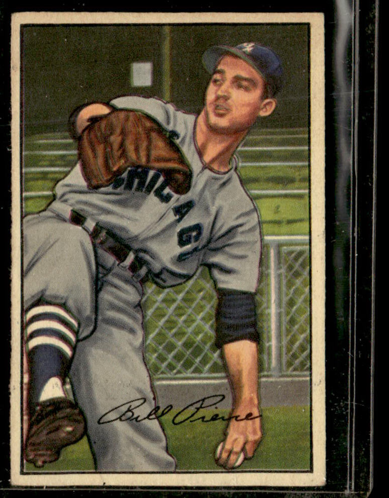 1952 Bowman #54 Billy Pierce VG-EX