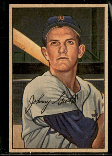 1952 Bowman #67 Johnny Groth VG-EX