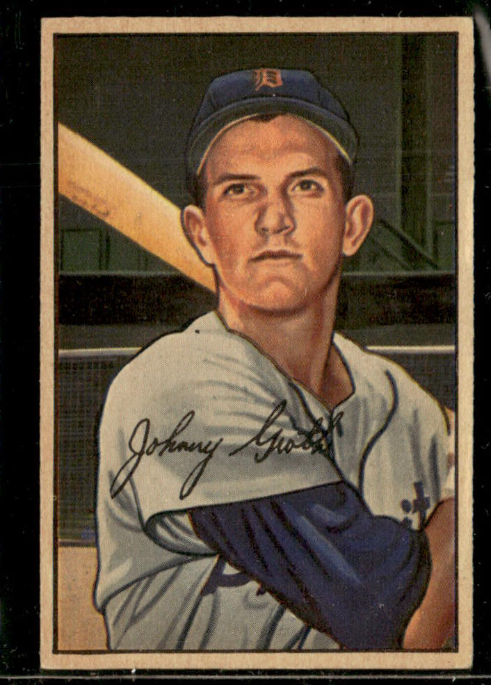1952 Bowman #67 Johnny Groth VG-EX