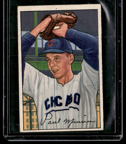 1952 Bowman #211 Paul Minner VG-EX