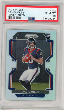 2021 Prizm #352 David Mills Silver Prizm PSA 10 PSA 10 Gem Mint