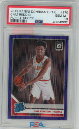 2019 Donruss Optic #170 Cam Reddish PSA 10 Gem Mint