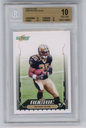 2006 Score #1 Reggie Bush National Anaheim BGS 10 Gem Mint