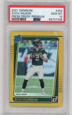 2021 Panini Origins #102 Zach Wilson PSA 10 Gem Mint