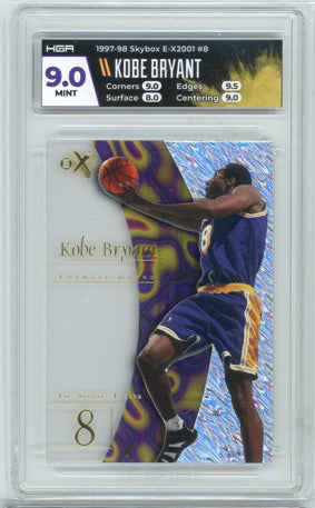 1997 E-X2001 #8 Kobe Bryant Essential Credentials Future HGA EX20018 9