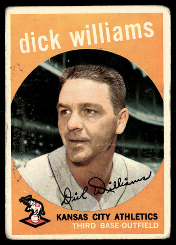 1959 Topps #292 Dick Williams VGEX-B111R4