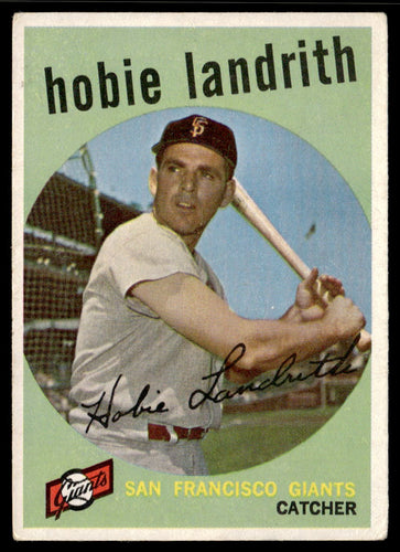 1959 Topps #422 Hobie Landrith VGEX-B111R4