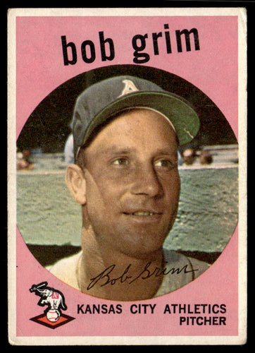 1959 Topps #423 Bob Grim VGEX-B111R4