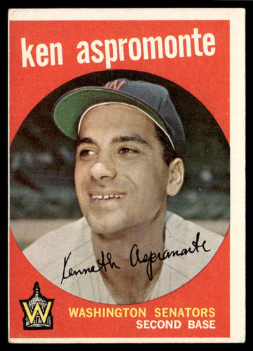 1959 Topps #424 Ken Aspromonte VGEX-B111R4