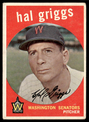 1959 Topps #434 Hal Griggs VGEX-B111R4