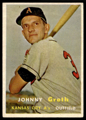 1957 Topps #360 Johnny Groth VGEX-B111R4