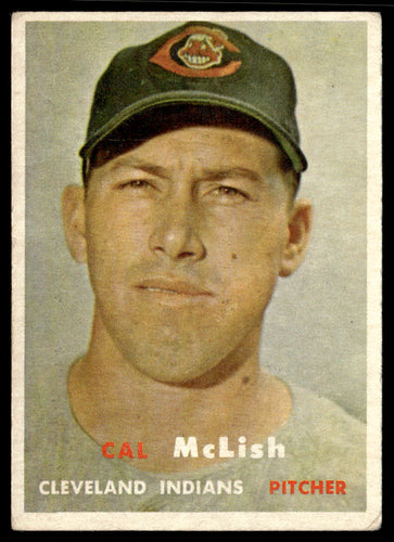 1957 Topps #364 Cal McLish VGEX-B111R4