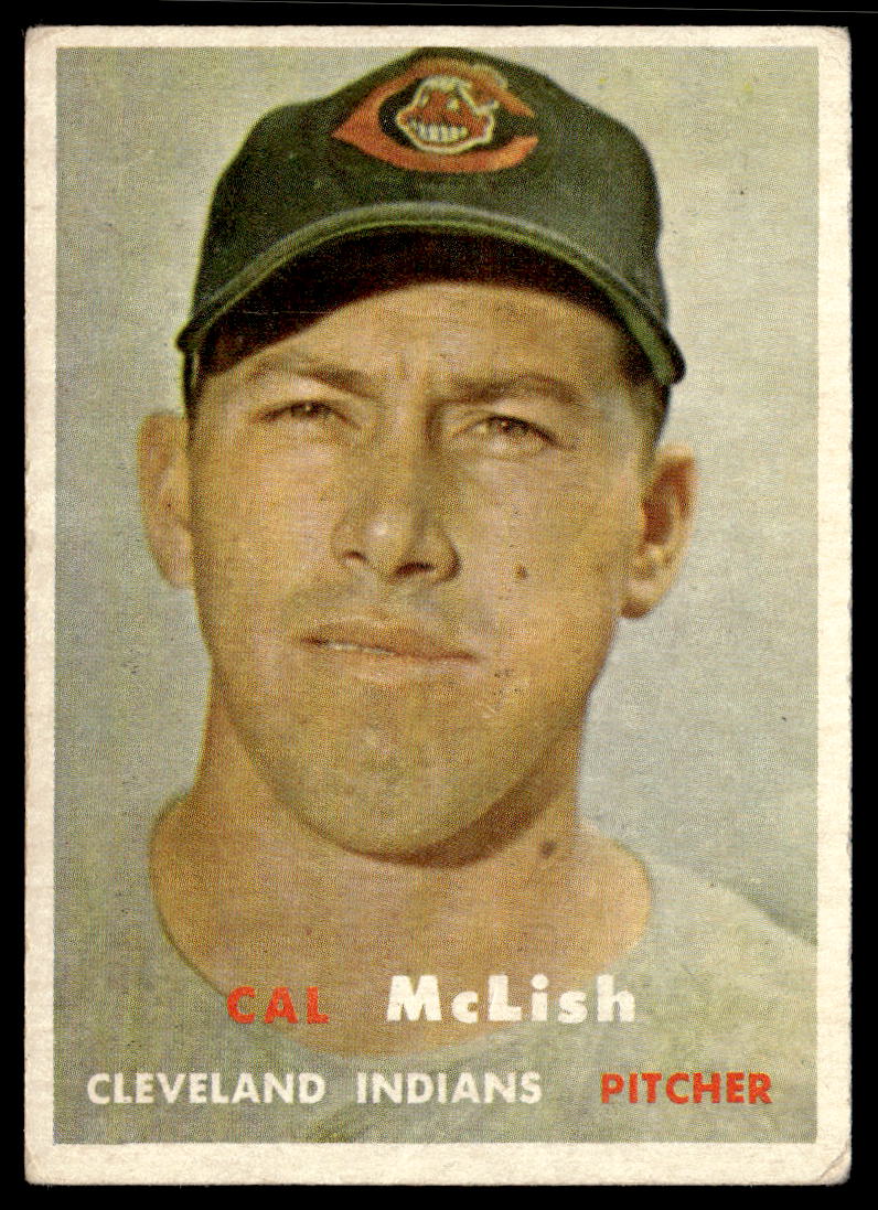 1957 Topps #364 Cal McLish VGEX-B111R4