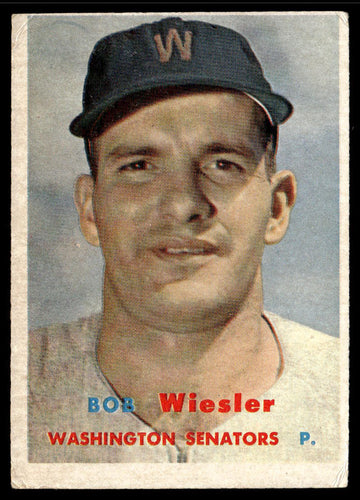 1957 Topps #126 Bob Wiesler VGEX-B111R4