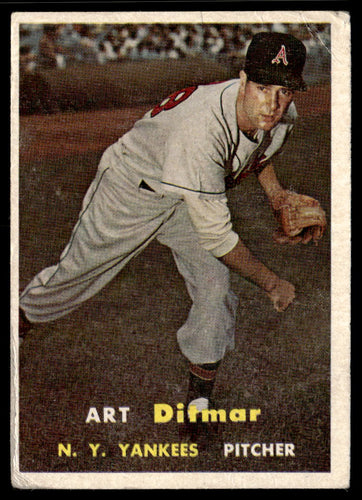 1957 Topps #132 Art Ditmar VGEX-B111R4