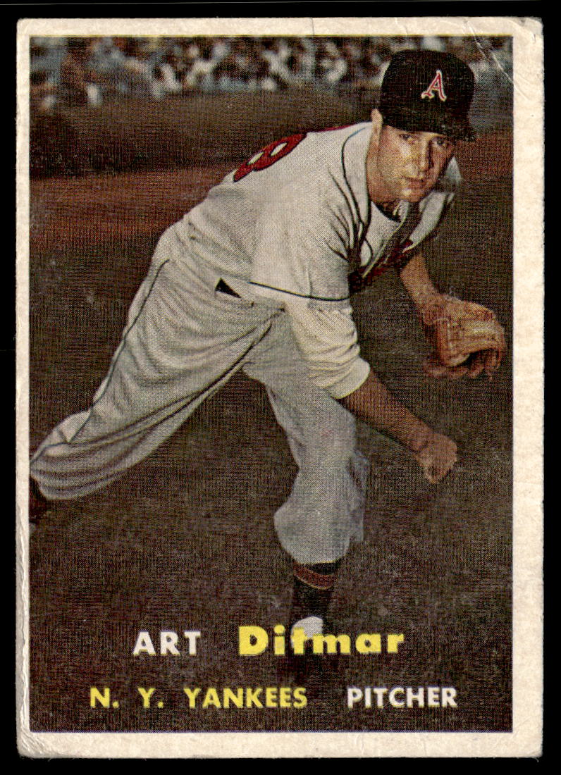 1957 Topps #132 Art Ditmar VGEX-B111R4