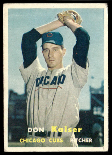 1957 Topps #134 Don Kaiser VGEX-B111R4