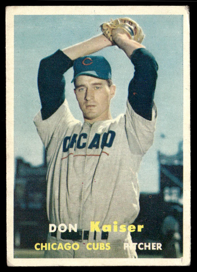 1957 Topps #134 Don Kaiser VGEX-B111R4