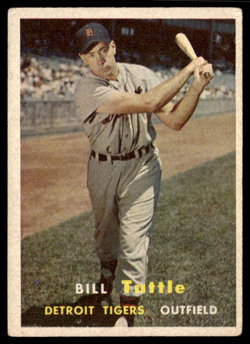 1957 Topps #72 Bill Tuttle VGEX-B111R4
