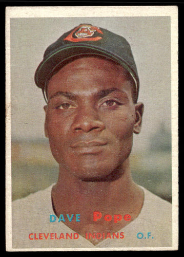 1957 Topps #249 Dave Pope VGEX-B111R4