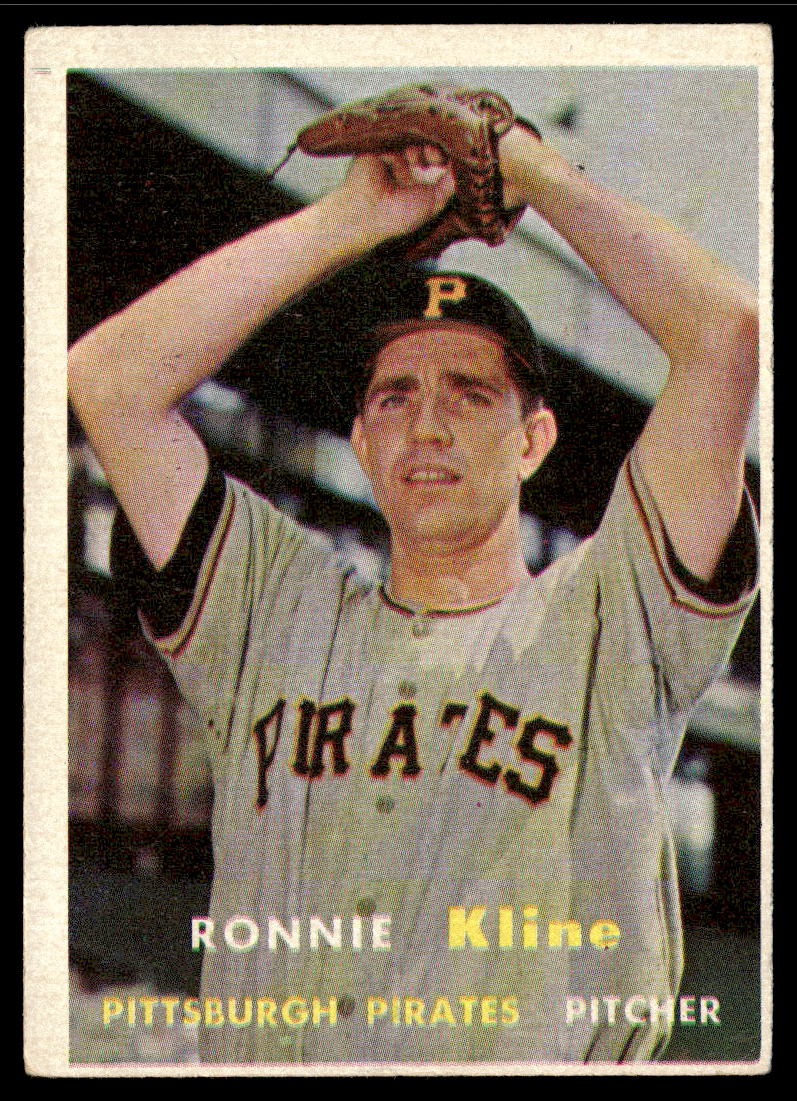 1957 Topps #256 Ronnie Kline VGEX-B111R4