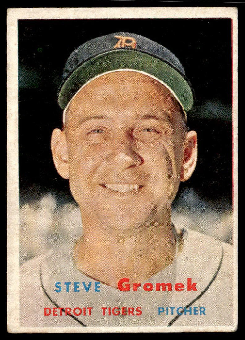 1957 Topps #258 Steve Gromek VGEX-B111R4