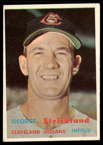 1957 Topps #263 George Strickland VGEX-B111R4