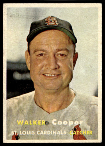 1957 Topps #380 Walker Cooper VGEX-B111R4