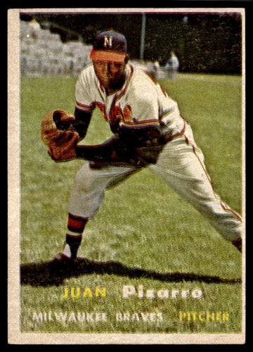1957 Topps #383 Juan Pizarro VGEX-B111R4