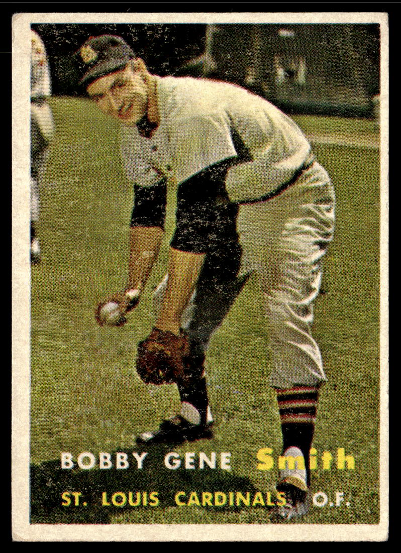 1957 Topps #384 Bobby Gene Smith VGEX-B111R4