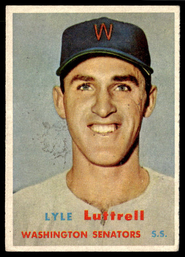 1957 Topps #386 Lyle Luttrell VGEX-B111R4