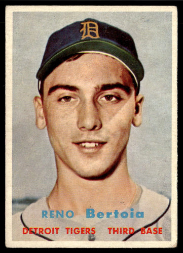 1957 Topps #390 Reno Bertoia VGEX-B111R4
