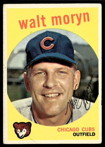 1959 Topps #488 Walt Moryn VGEX-B111R4