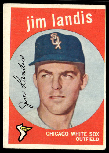 1959 Topps #493 Jim Landis VGEX-B111R4