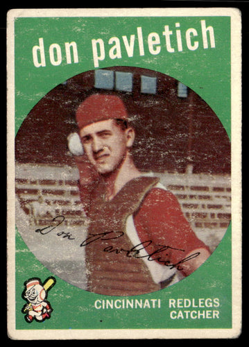 1959 Topps #494 Don Pavletich VGEX-B111R4