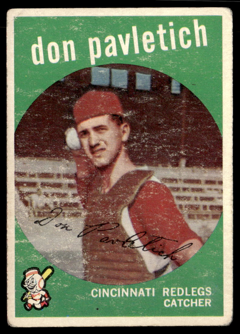 1959 Topps #494 Don Pavletich VGEX-B111R4