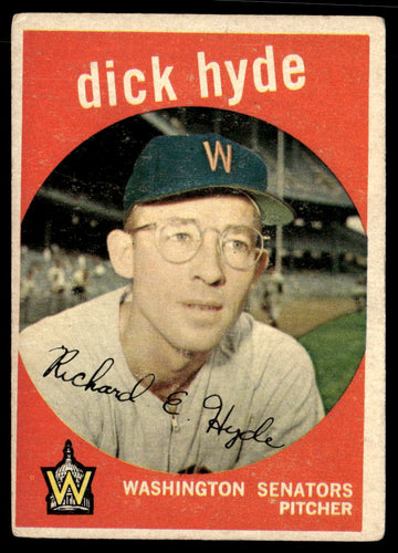 1959 Topps #498 Dick Hyde VGEX-B111R4