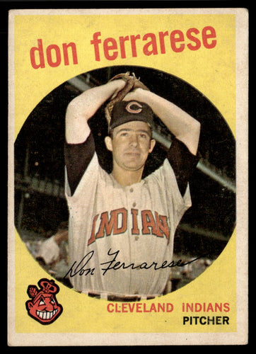 1959 Topps #247b Don Ferrarese Gray/darker back VGEX-B111R4