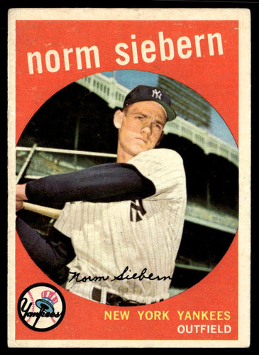 1959 Topps #308 Norm Siebern VGEX-B111R4
