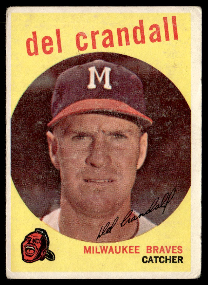 1959 Topps #425 Del Crandall VGEX-B111R4