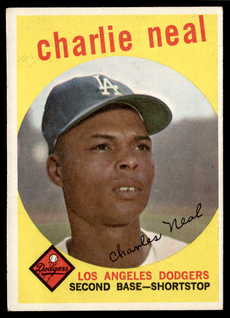 1959 Topps #427 Charlie Neal VGEX-B111R4