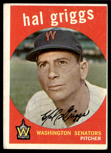 1959 Topps #434 Hal Griggs VGEX-B111R4