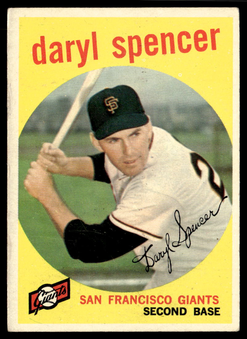 1959 Topps #443 Daryl Spencer VGEX-B111R4