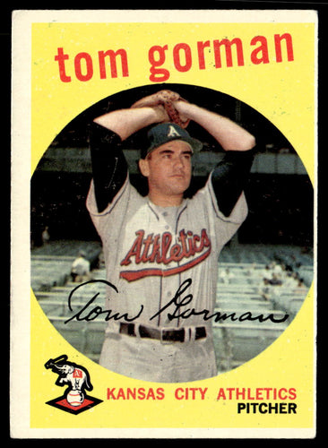 1959 Topps #449 Tom Gorman VGEX-B111R4
