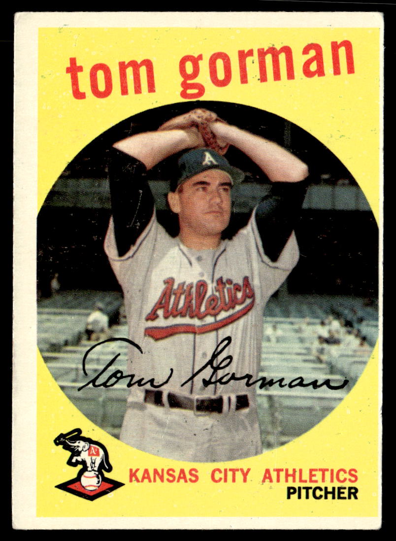 1959 Topps #449 Tom Gorman VGEX-B111R4
