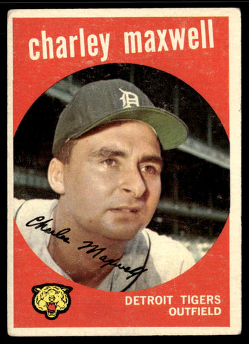 1959 Topps #481 Charley Maxwell VGEX-B111R4