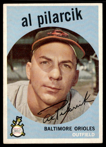 1959 Topps #7 Al Pilarcik VGEX-B111R4