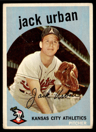 1959 Topps #18 Jack Urban VGEX-B111R4